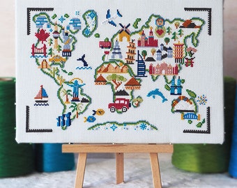 Adventure Awaits - Cross Stitch Kit