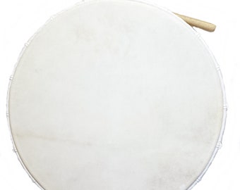 Hand drum frame drum 50 cm. Drum NATURE, nature, goat skin, UNIKAT