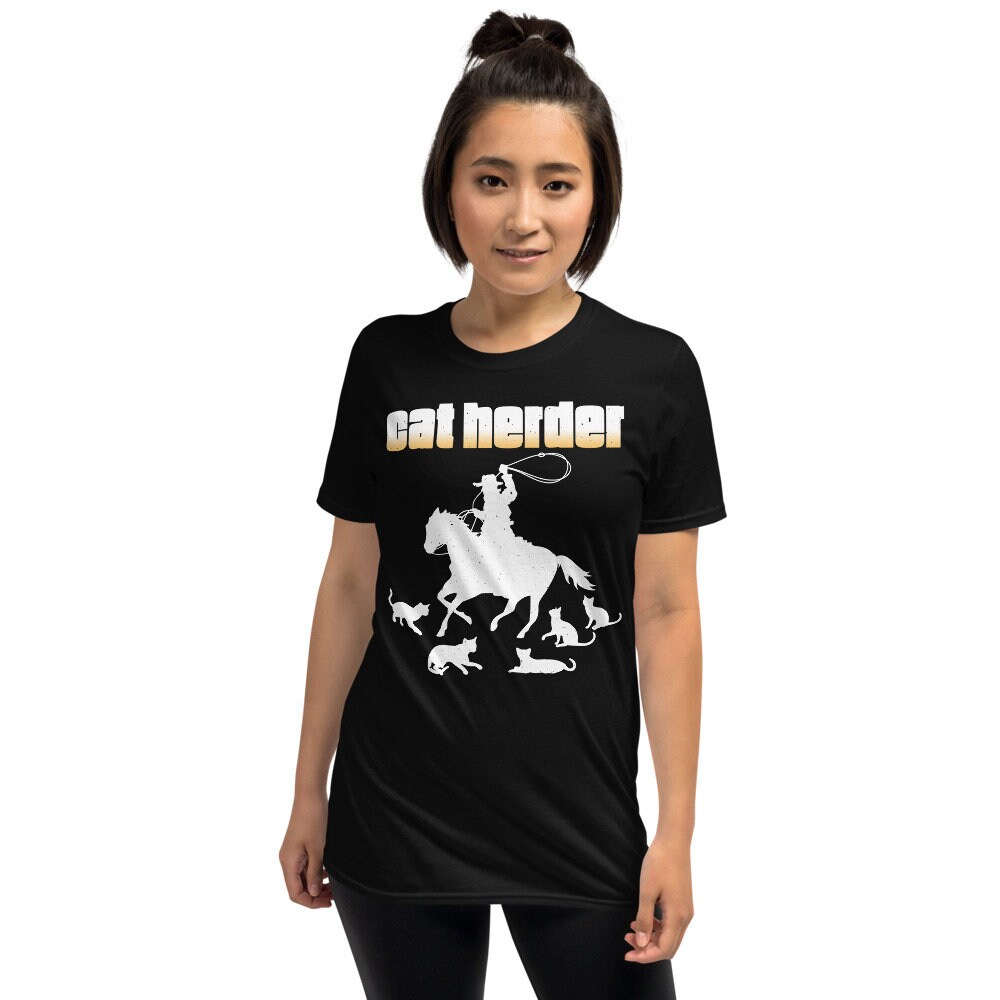 Cat Herder T-Shirt | Etsy