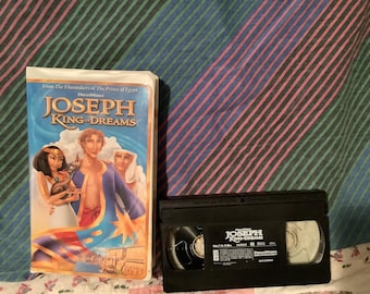 2000 Dreamworks Joseph King of Dreams VHS Tape, Sunday School