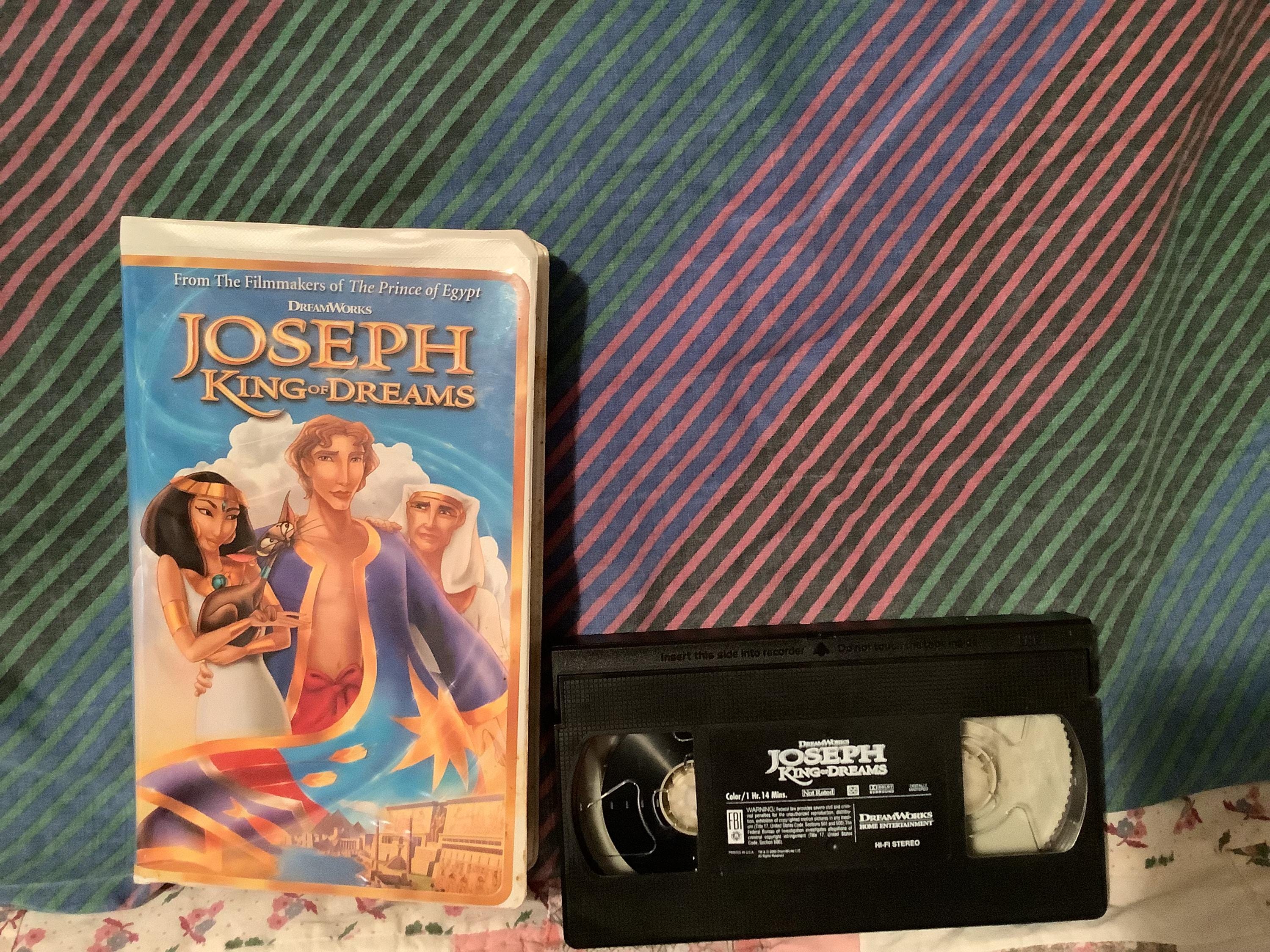 夢の祭り A Festival of Dreams 【VHS】 2000 Dreamworks Joseph King of Dreams VHS Tape, Sunday School
