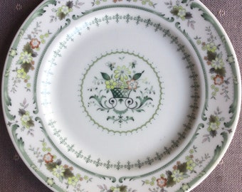 Vintage English Provençal Salad Plate Doulton & Co. Limited made in England