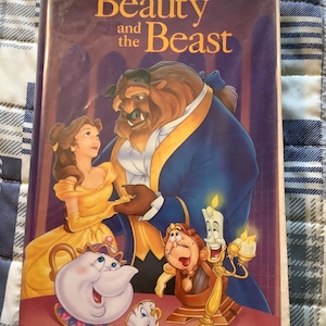 90s Beauty and the Beast VHS Tape