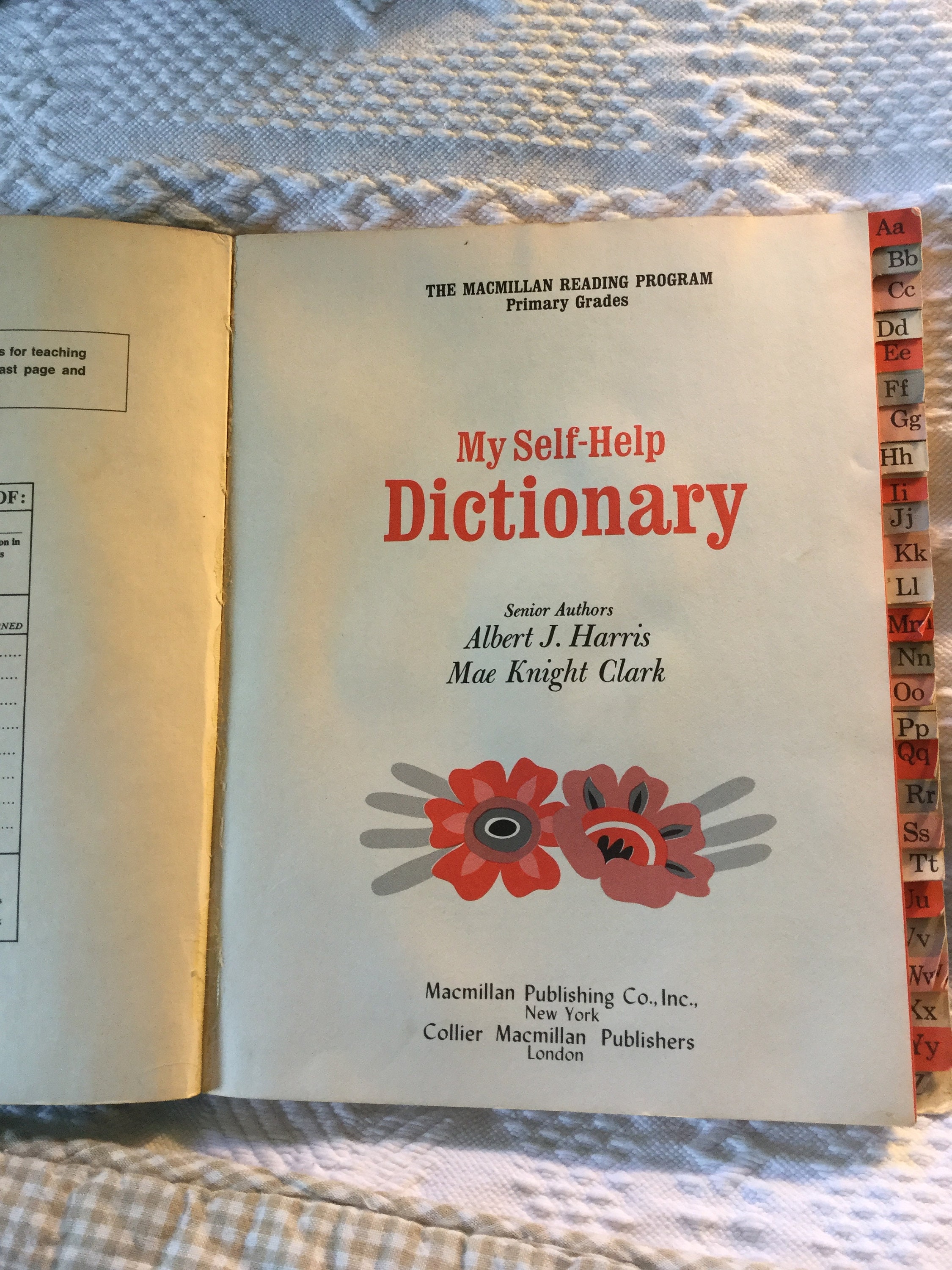 Vintage 1970 My Selfhelp Dictionary Macmillan Reading Program Etsy UK