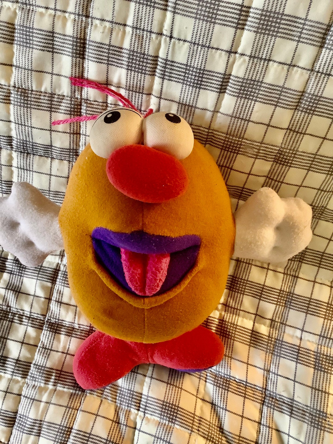 Vintage Hot Potato Plush Talking Electronic Parker Brothers 1995 Etsy