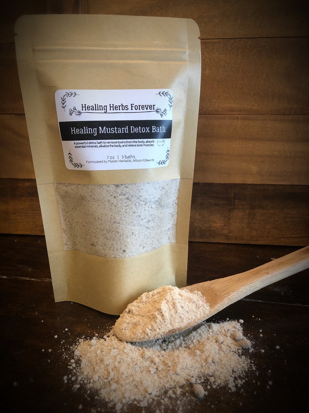 Mustard Detox Bath Etsy