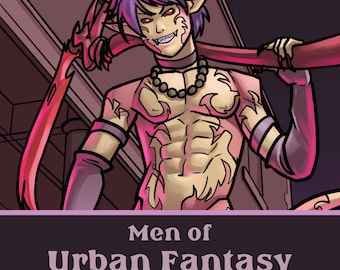 Printable URBAN FANTASY Coloring Book