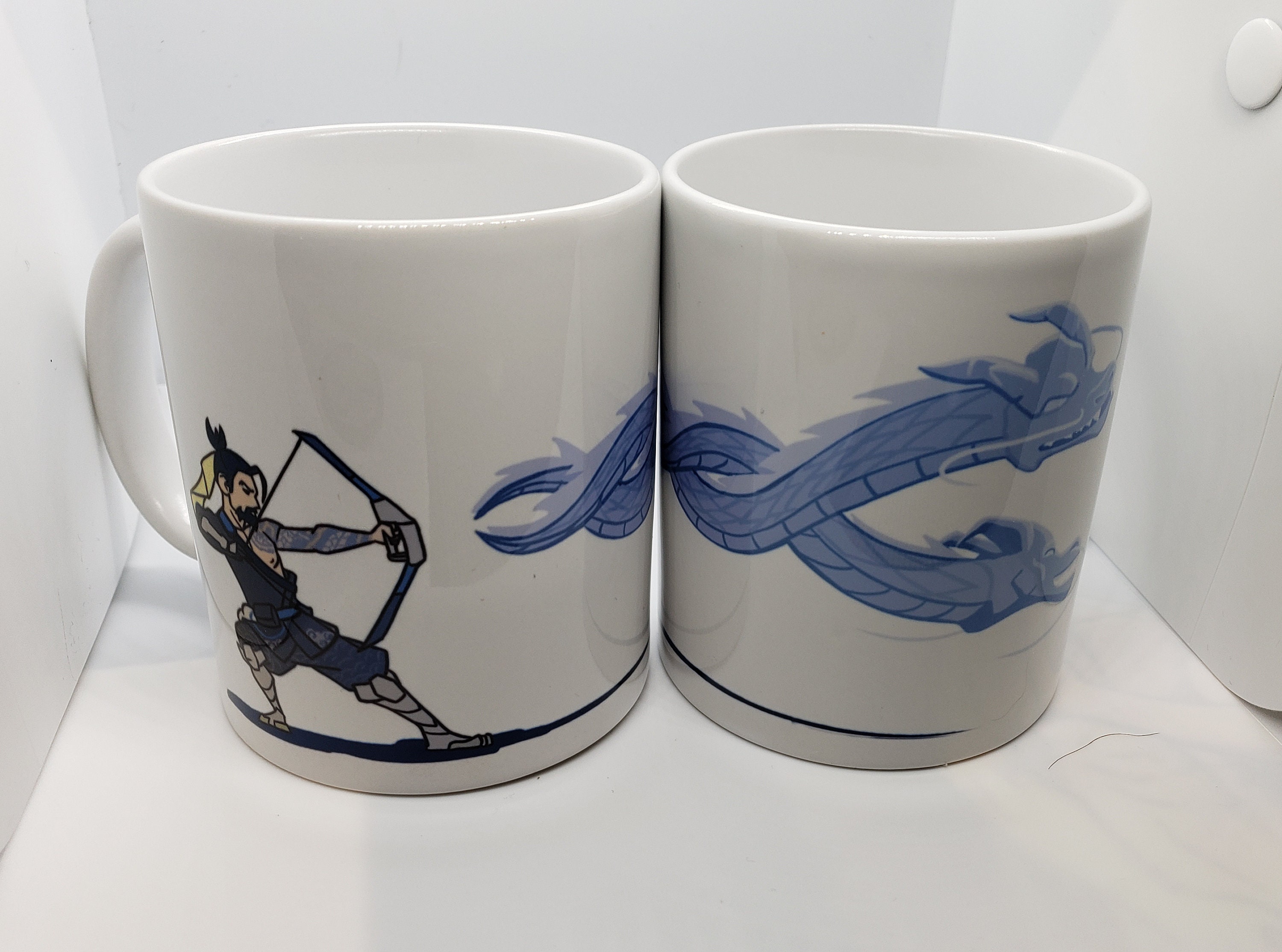 Hanzo Dragon Ultimate Mug Overwatch For Coffee and Tea Free US Etsy