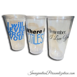 Teen Wolf Inspired Design Cups