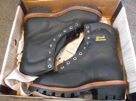chippewa logger boots 25410
