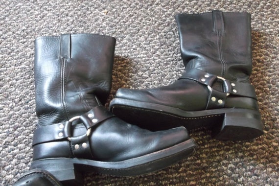 frye harness boots mens