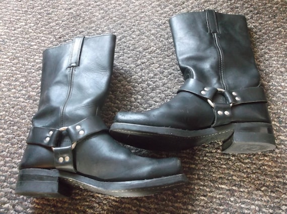 Men's FRYE Harness Boots Motorcycle Boots GRUNGE B