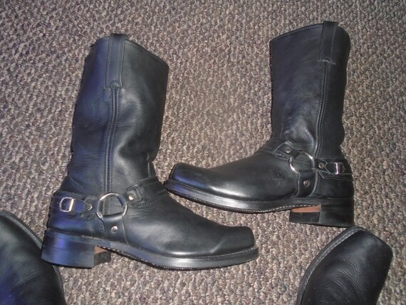 Men's FRYE Harness Boots Motorcycle Boots GRUNGE B