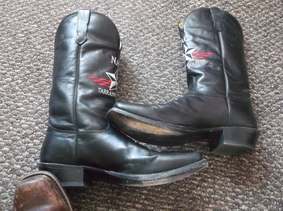 mens square toe motorcycle boots