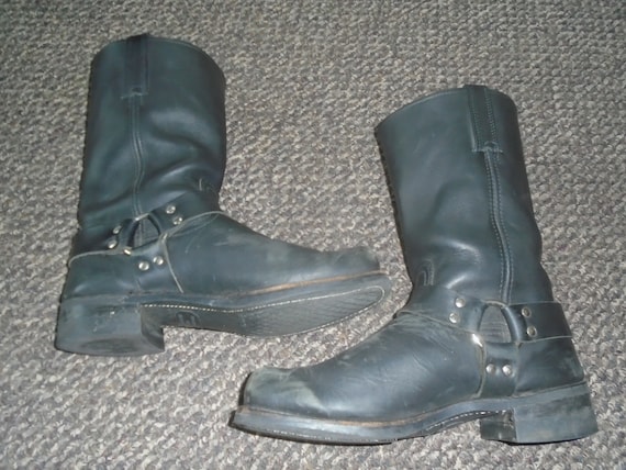 Men's FRYE Harness Boots Motorcycle Boots GRUNGE B