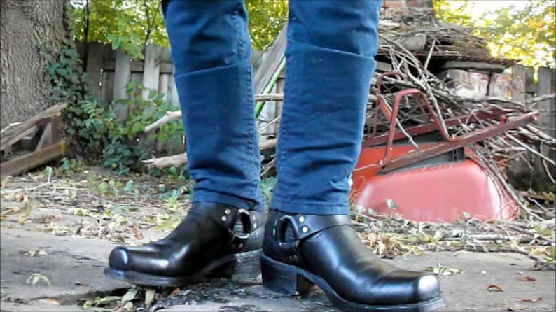 black frye harness boots