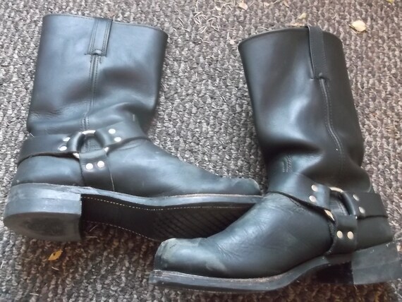 Frye Harness Boots Motorcycle Boots GRUNGE Biker B