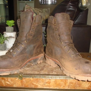 chippewa logger boots 25405