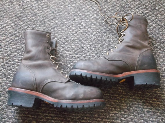 cheap chippewa logger boots