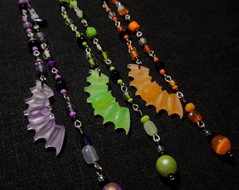 Resin Bat Phone Charms