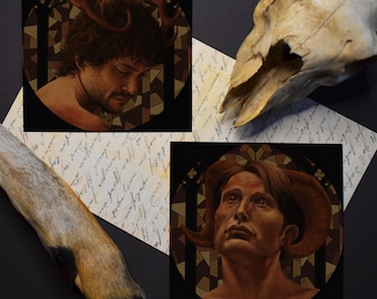 The Buck and the Ram Hannibal Print