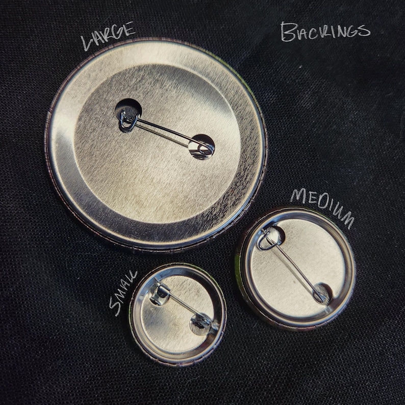 Mads, Hugh, and Hannibal Button Pins - Etsy