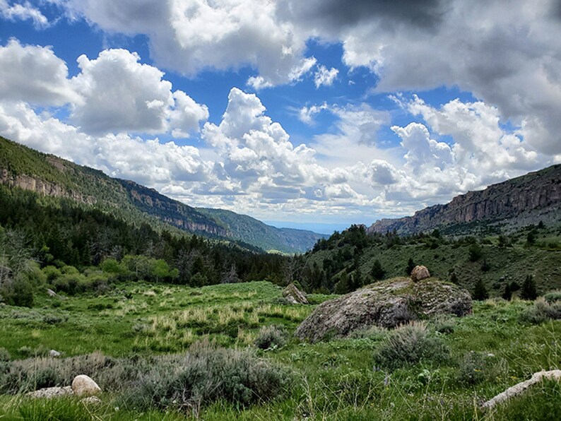 Old Hwy 16 Big Horn Mountains in Wyoming Etsy