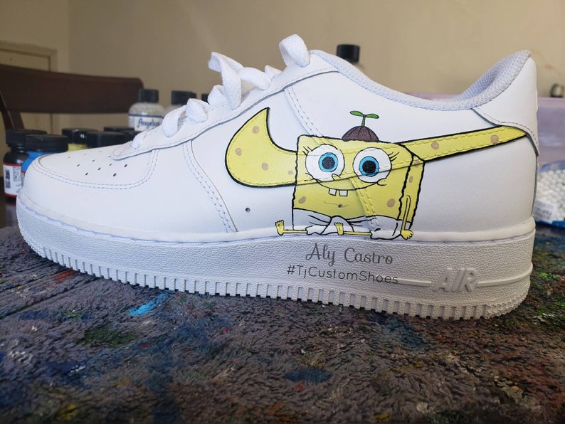 spongebob and patrick air force 1