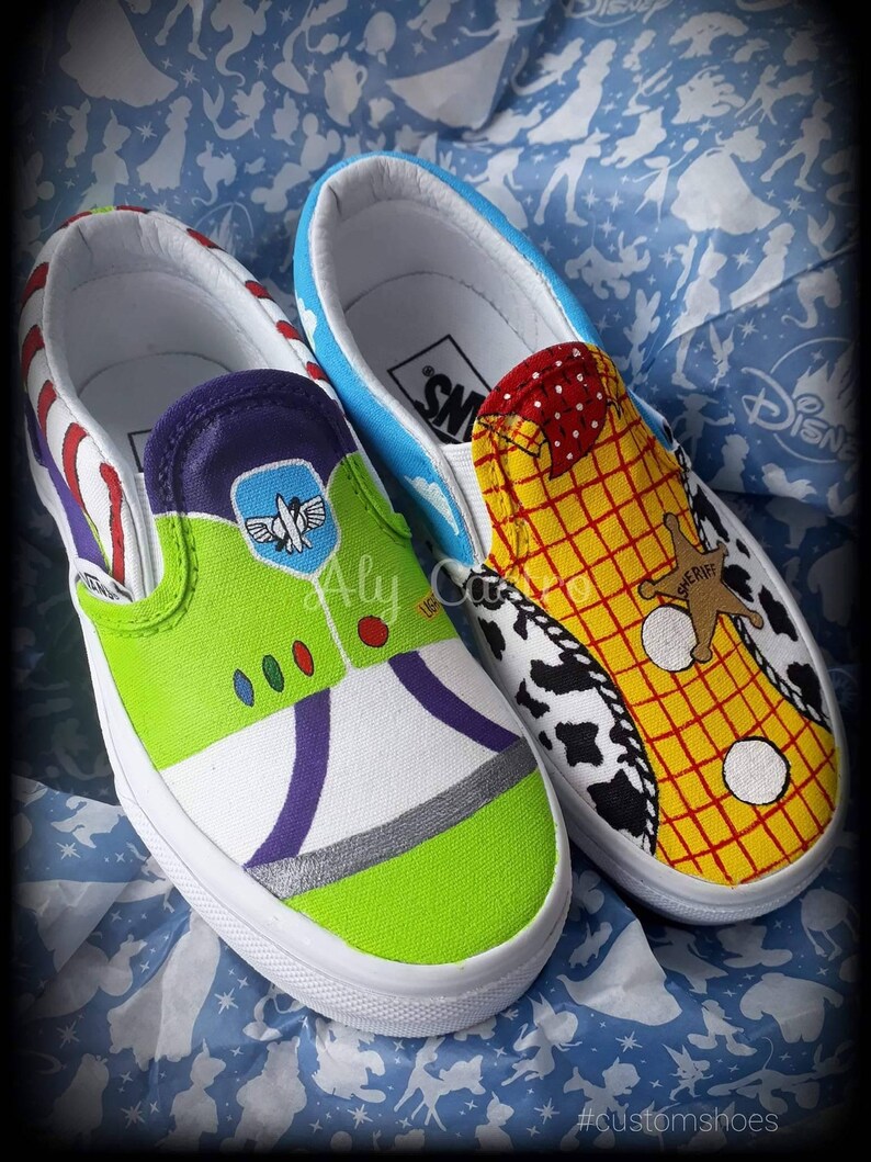 vans toy story shoes