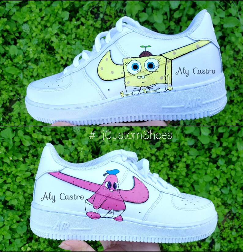 spongebob and patrick af1
