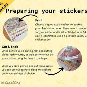 PDF Printable Coloured Bobbin Stickers or Labels for Cross Stitch ...