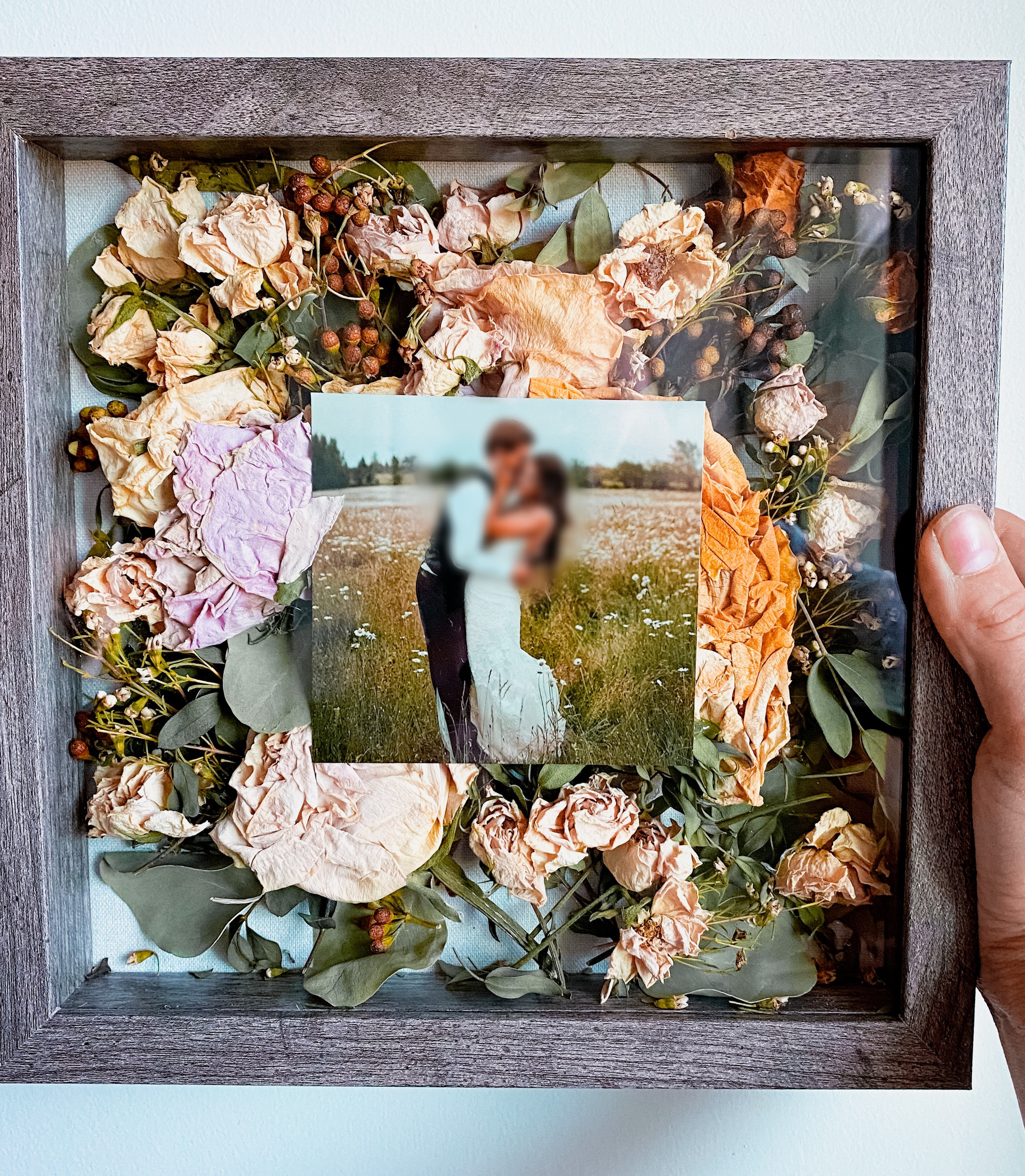 9x9 Preserve & Frame Your Wedding Bouquet/ Bridesmaid Bouquet Etsy