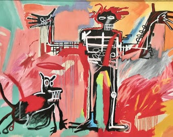 Hand Painted Abstract Painting On Canvas