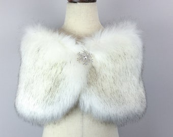 Costume Accessory Childrens Faux Fur Wrap Costume Accessory Childrens Faux Fur Wrap