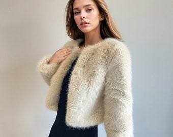 Marabou Feather Jacket Navy Marabou Bolero Feather Shrug. UK 8 10 Etsy