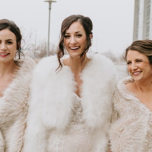 Fur jackets for weddings new arrivals