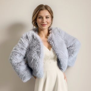 Veste de fourrure mariage Etsy France