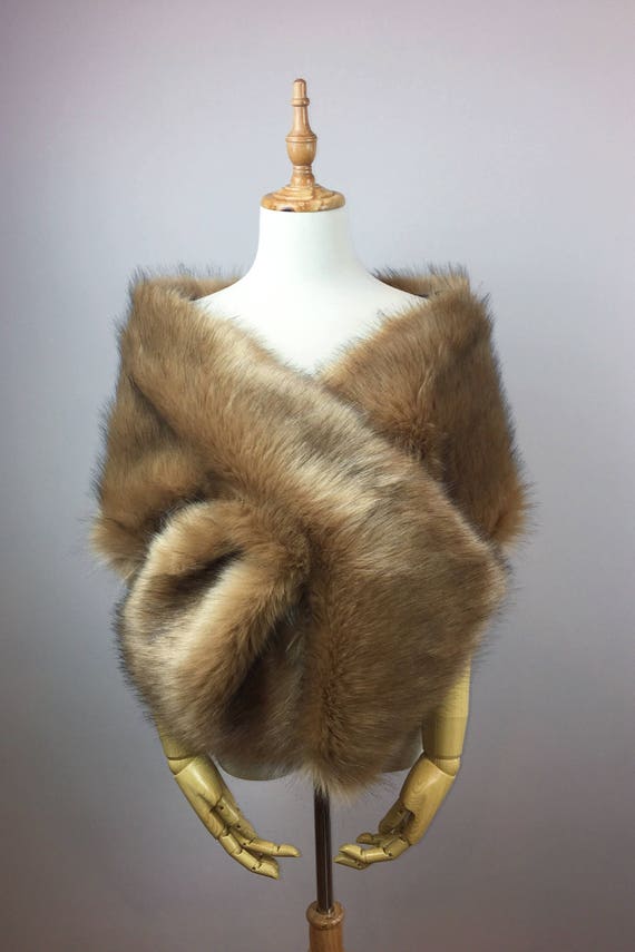 Mink fur deals stole for sale