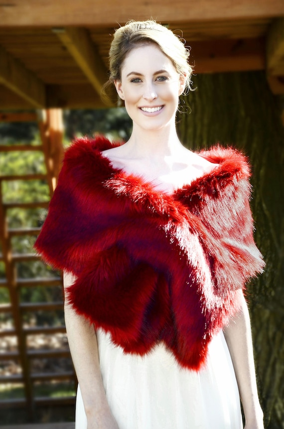 Wine clearance red shrug