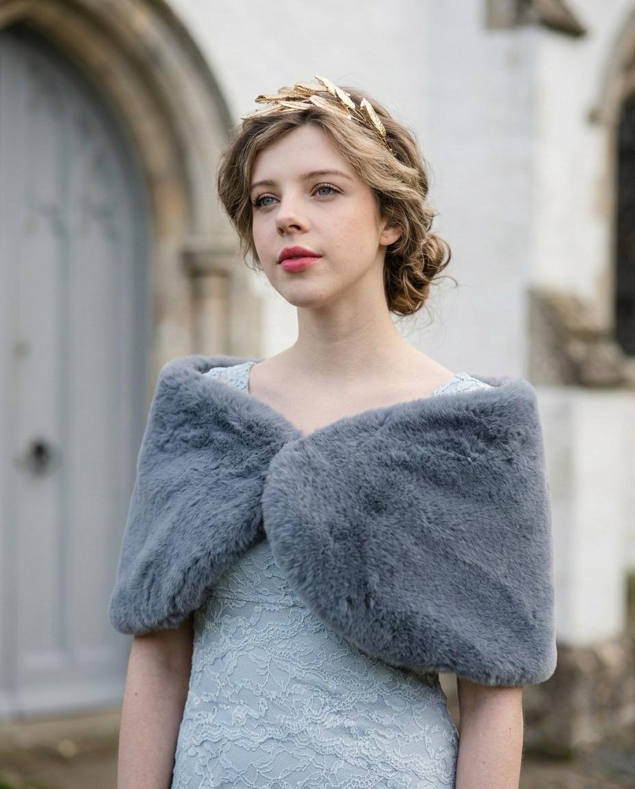 Gray Fur Dress - Etsy