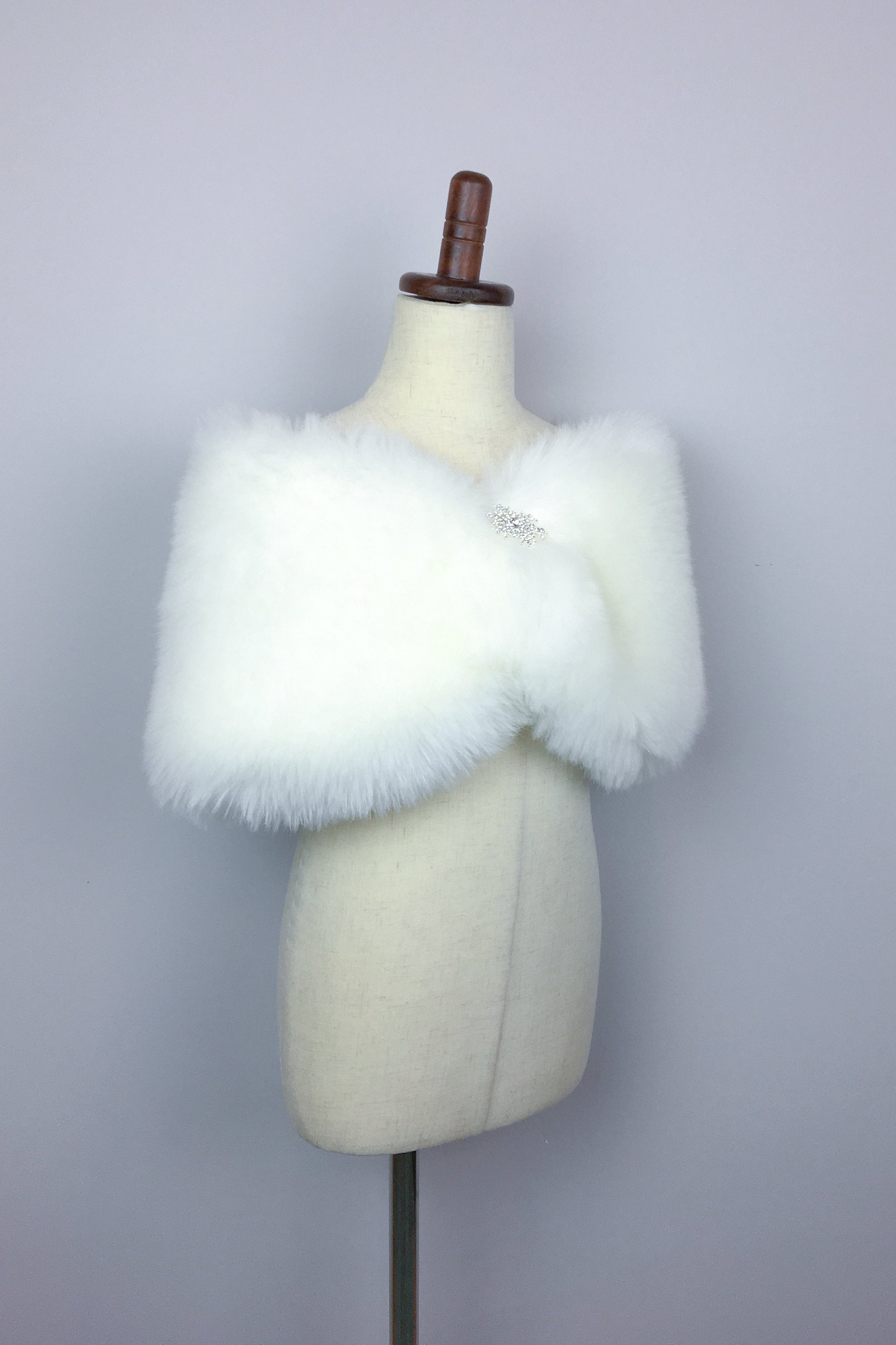 Light Ivory Flower Girl Faux Fur Wrap, Shawl (kid Wht01) - Etsy