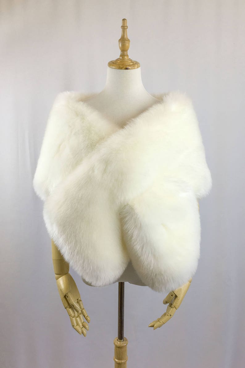 White Fur Stole >> Ivory White Faux Fur Bridal Wrap Wedding Fur Shrug White Fur Etsy White Fur Stole >> Ivory White Faux Fur Bridal Wrap Wedding Fur Shrug White Fur Etsy
