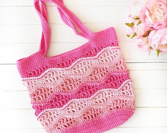 PATTERN ONLY - Ripple Tote Bag