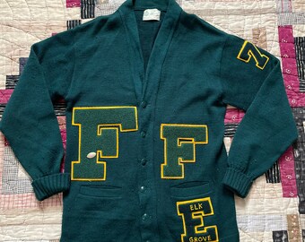 50s letterman sweater