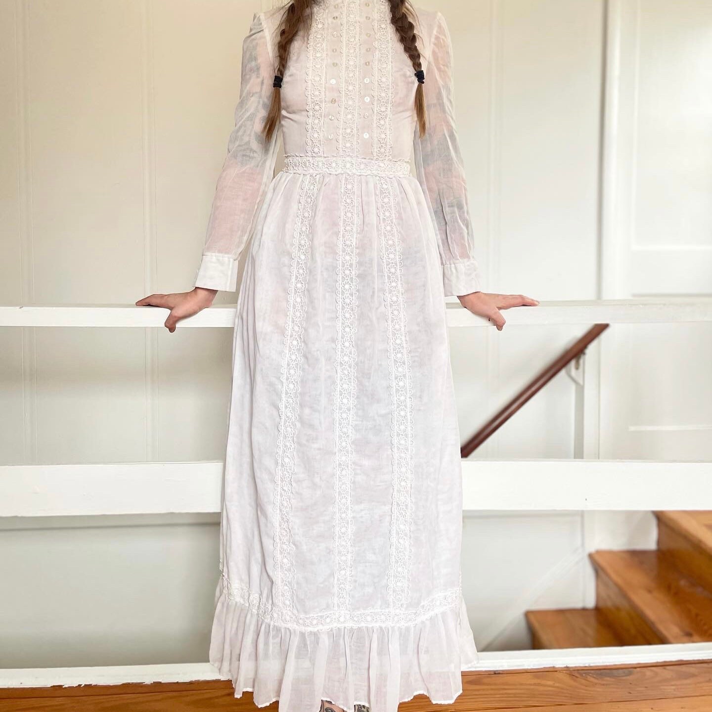 Sheer White Dress - Etsy