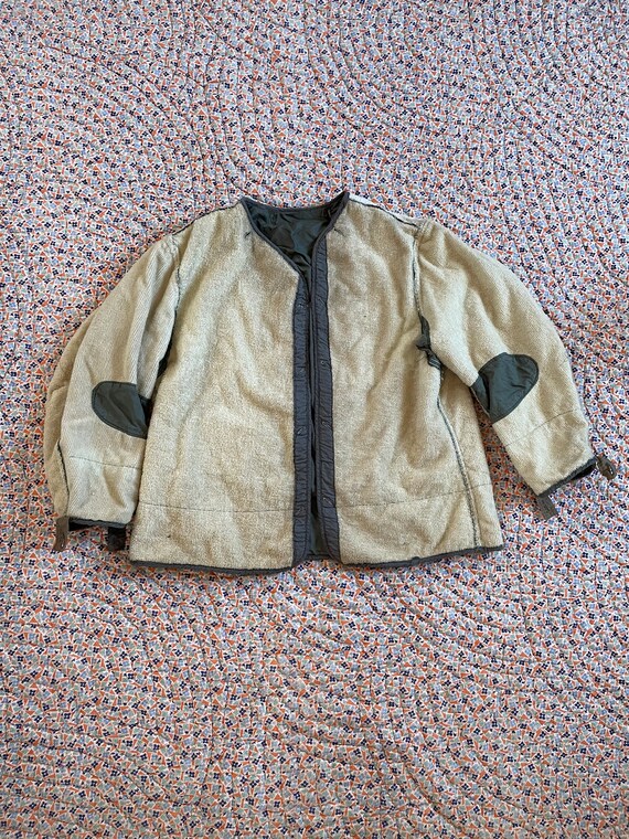 Vintage 50’s Korean War Era Reversible Army Liner,