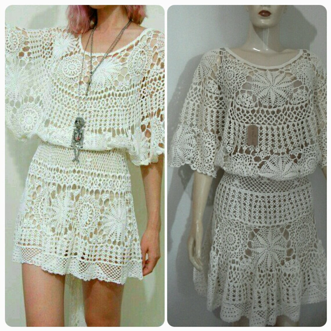 Crochet Dress. Fadhion Dress . Midi Dress Etsy
