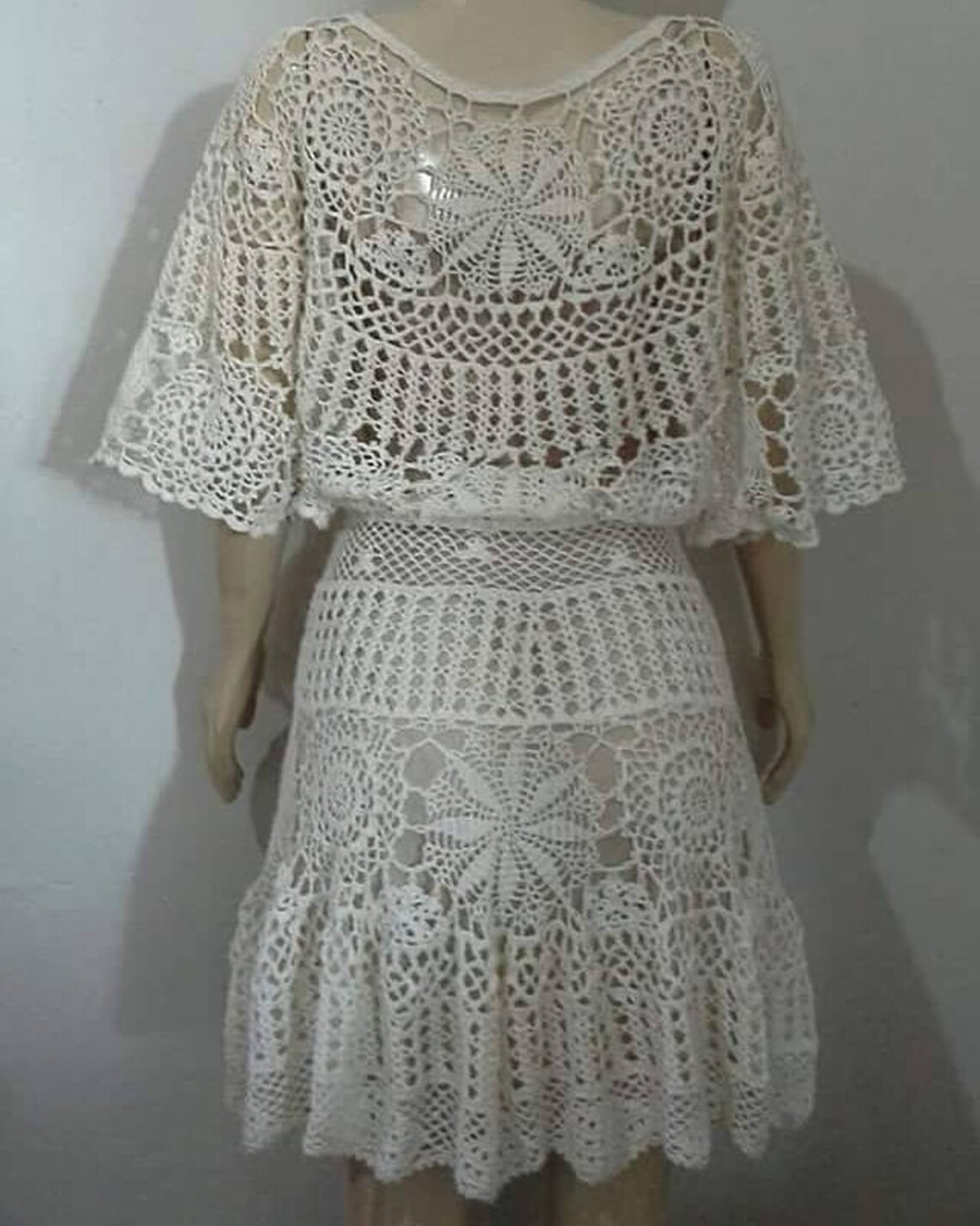 Crochet Dress. Fadhion Dress . Midi Dress Etsy