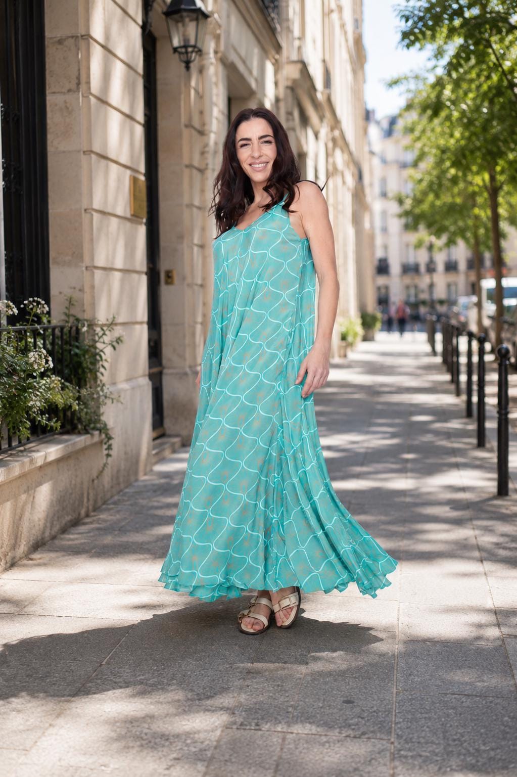 green split maxi dress Amazon.com: Women's Deep V-Neck Casual Dress Summer Backless Solid Split  Maxi Dress for Beach Party Green S : Clothing, Shoes & Jewelry