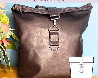 Betty Backpack Sewing Pattern: Fold-Over Rucksack (PDF Pattern)